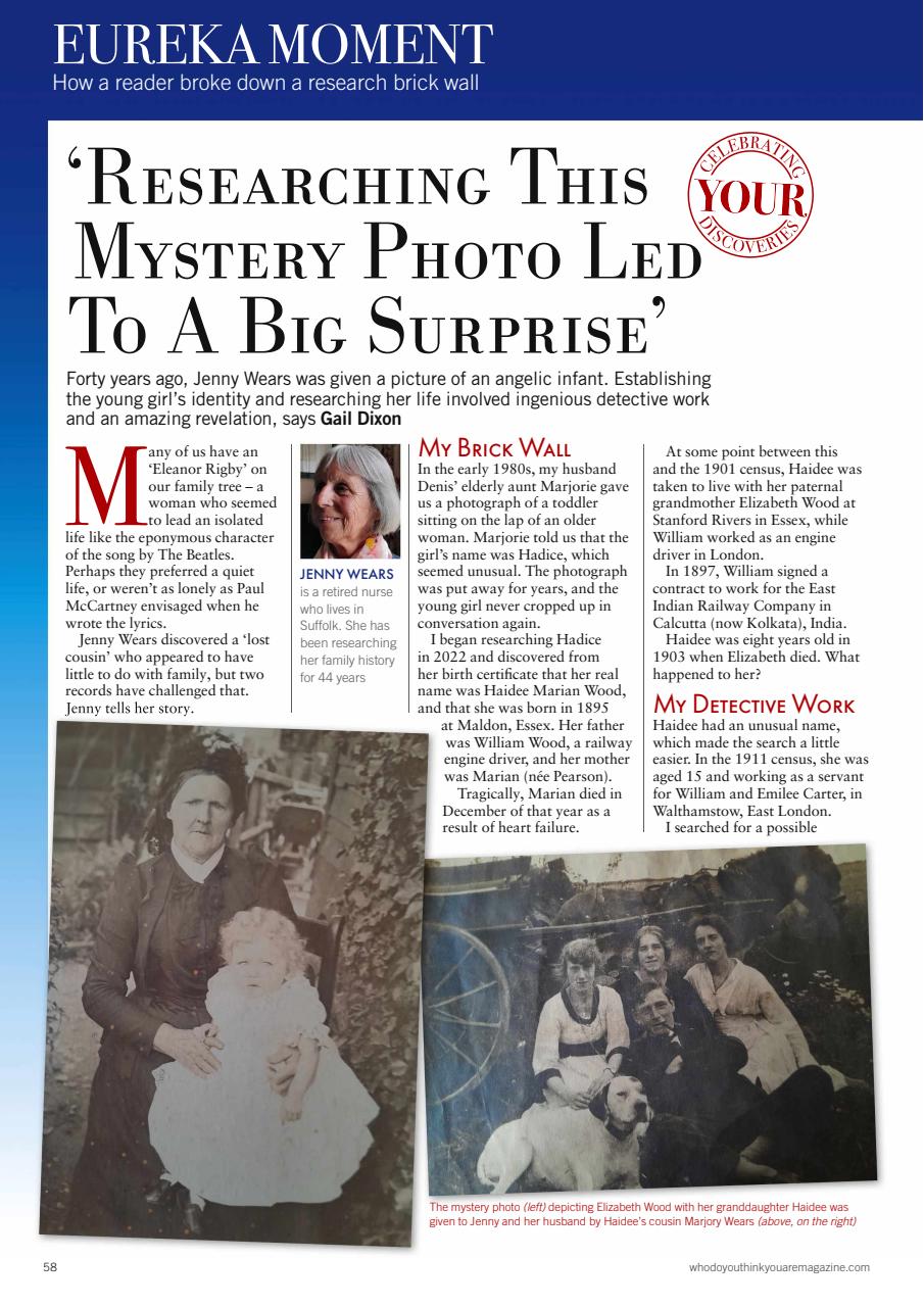 Who Do You Think You Are? Preview Pages