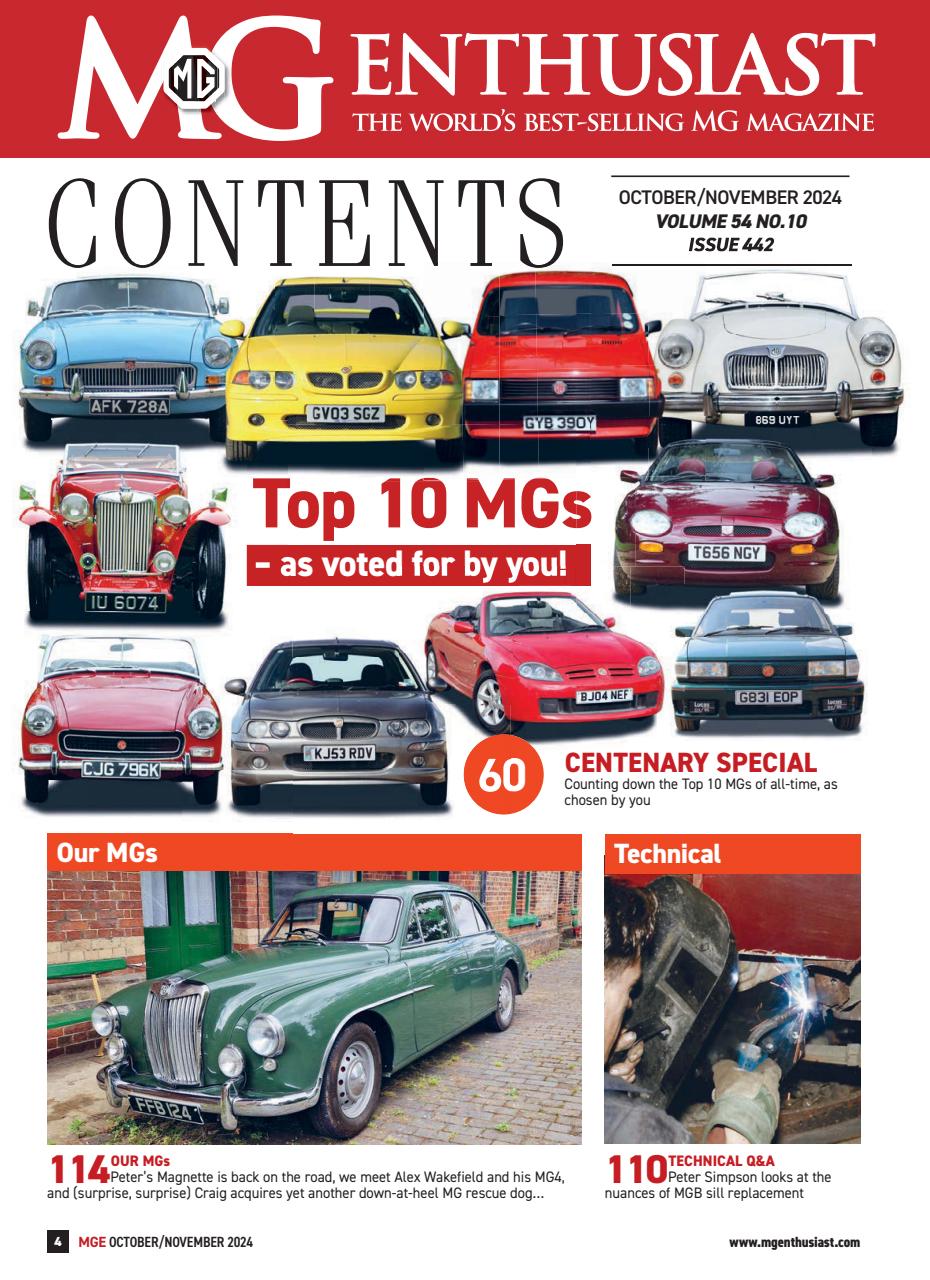 MG Enthusiast Preview Pages