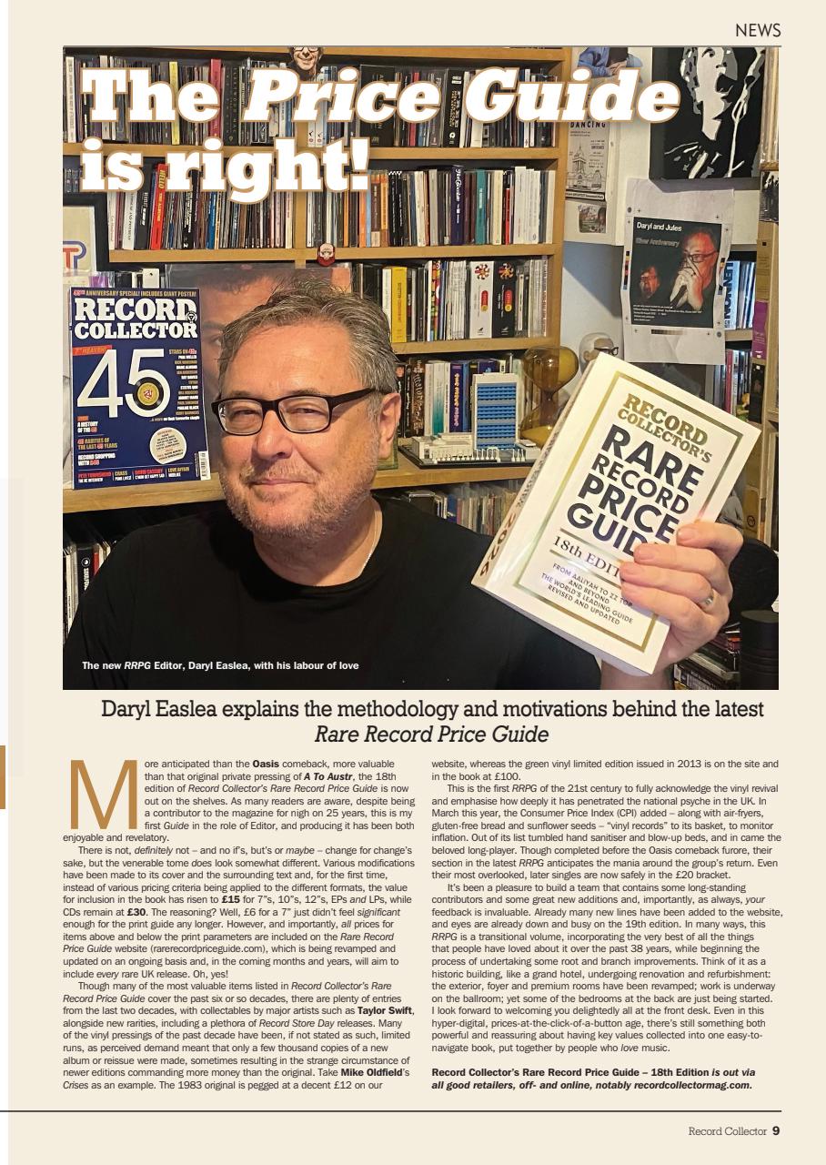 Record Collector Preview Pages