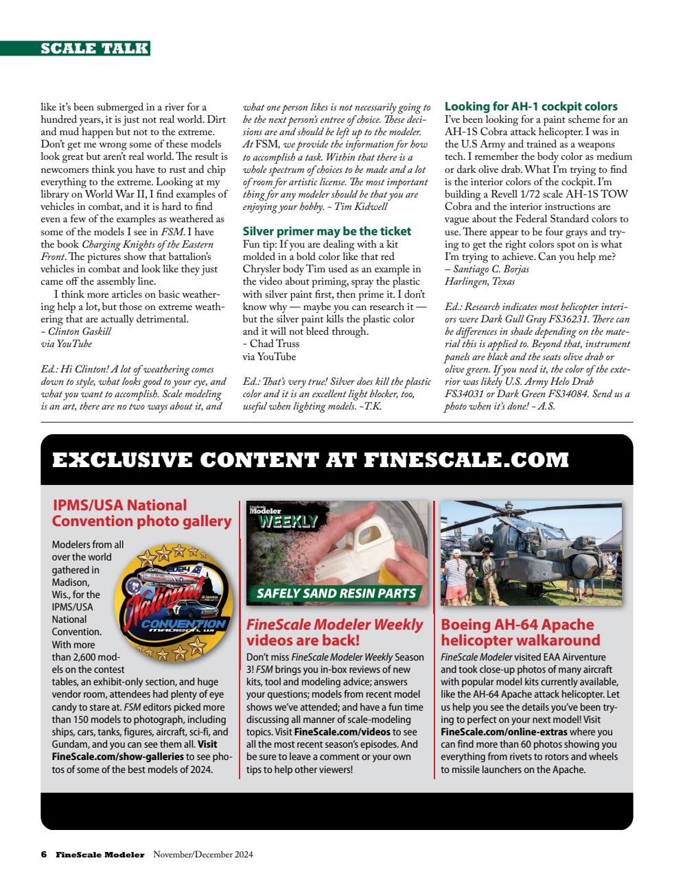 FineScale Modeler Preview Pages