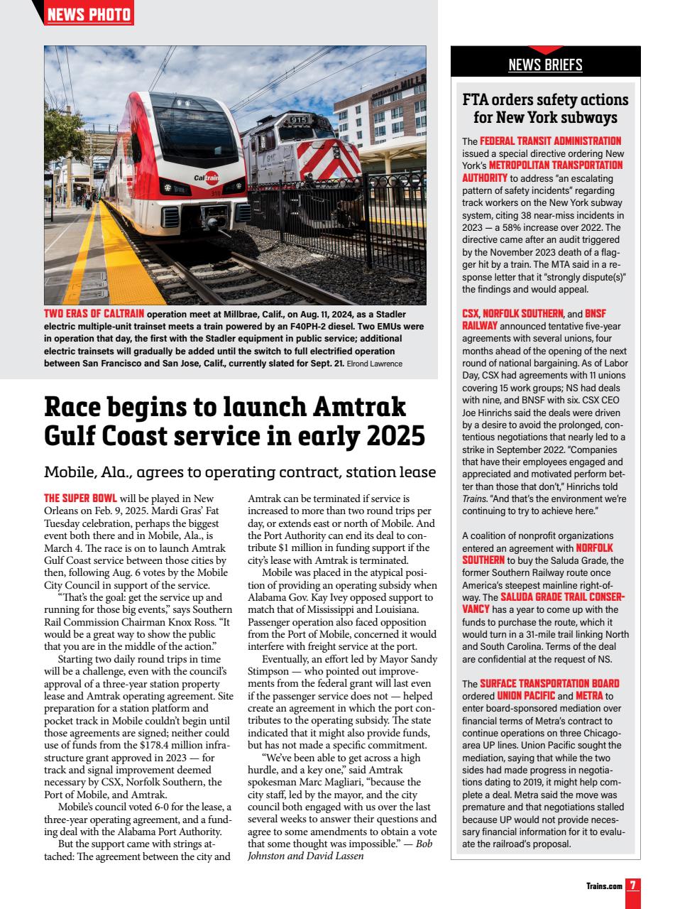 Trains Preview Pages