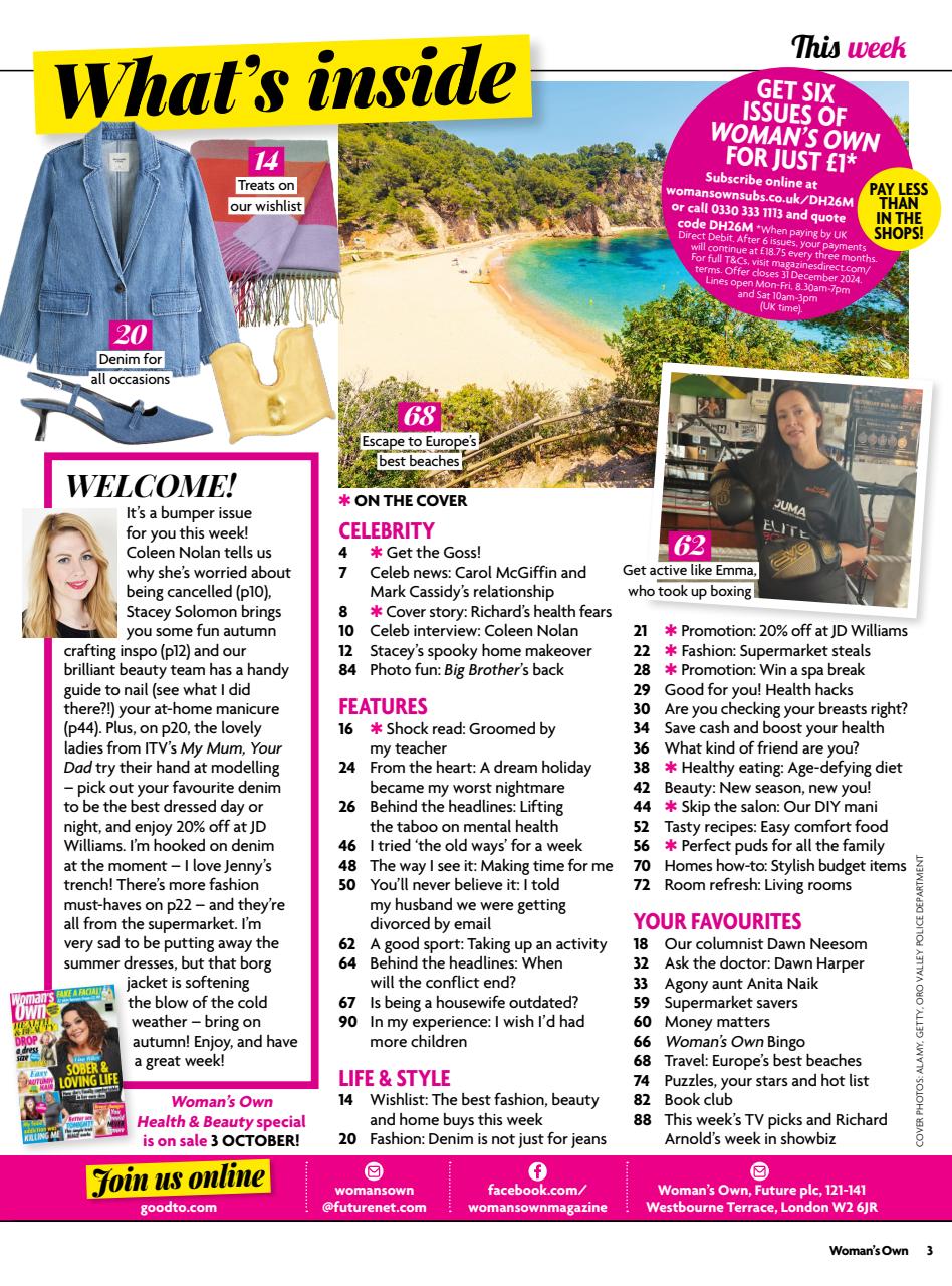 Woman's Own Preview Pages