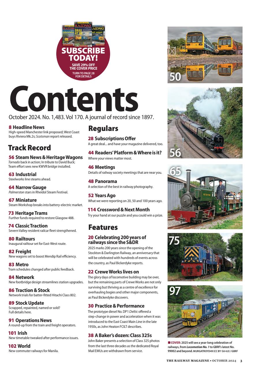 Railway Magazine Preview Pages