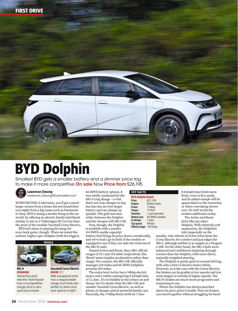 What Car? Preview Pages