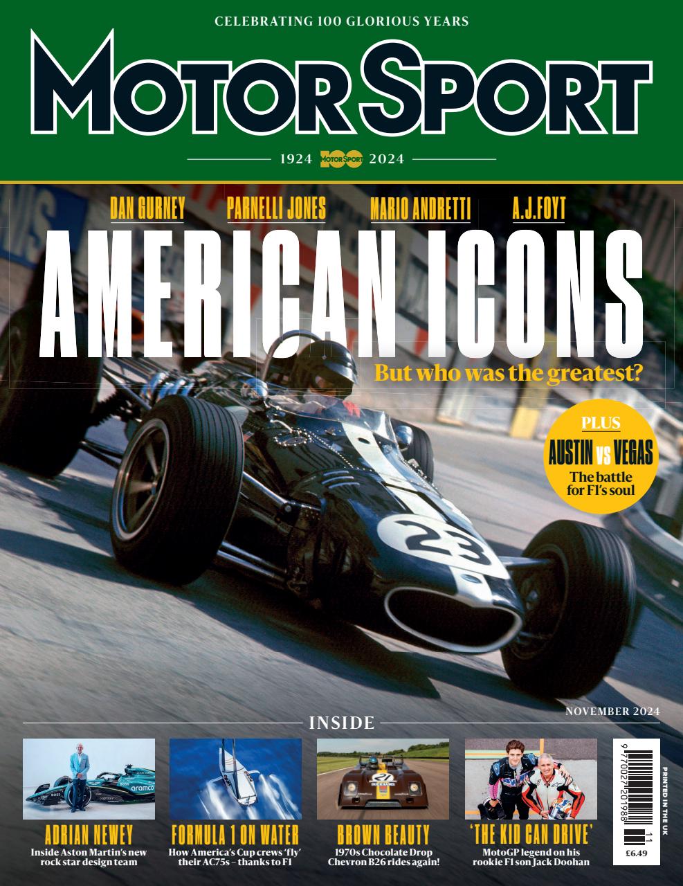 Motor Sport Magazine Preview Pages