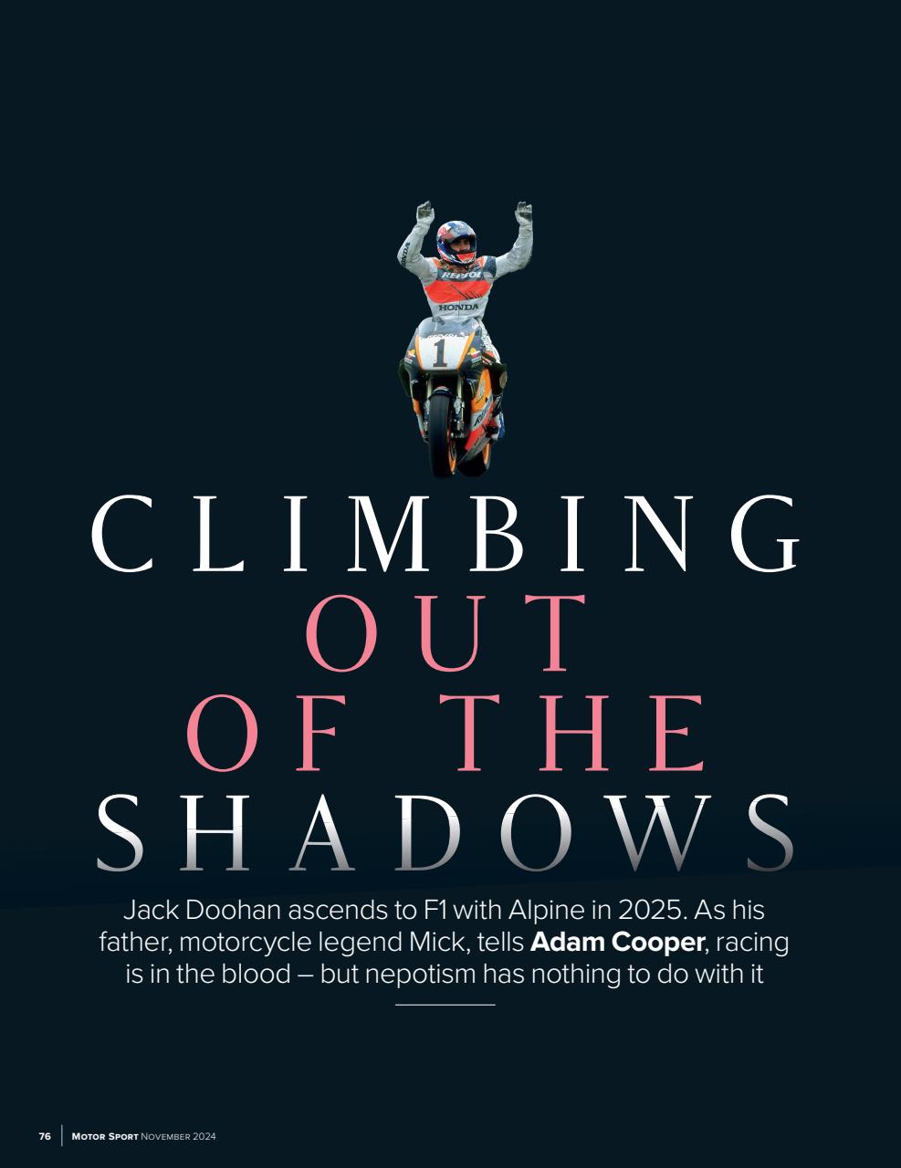 Motor Sport Magazine Preview Pages