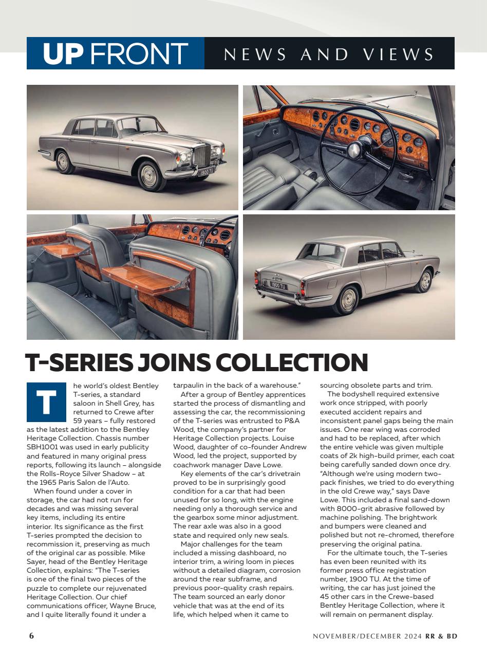 Rolls-Royce & Bentley Driver Preview Pages