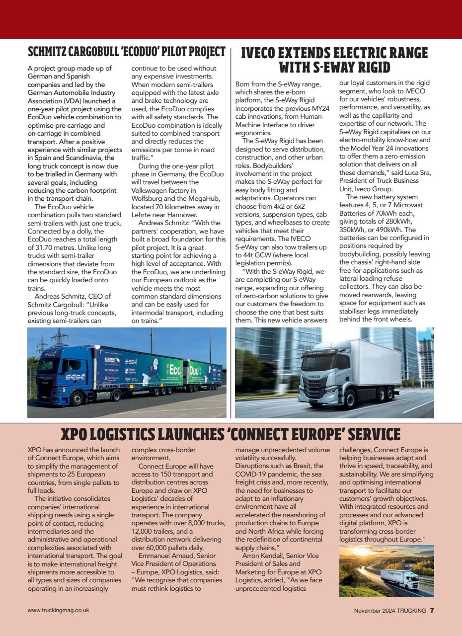Trucking Magazine Preview Pages