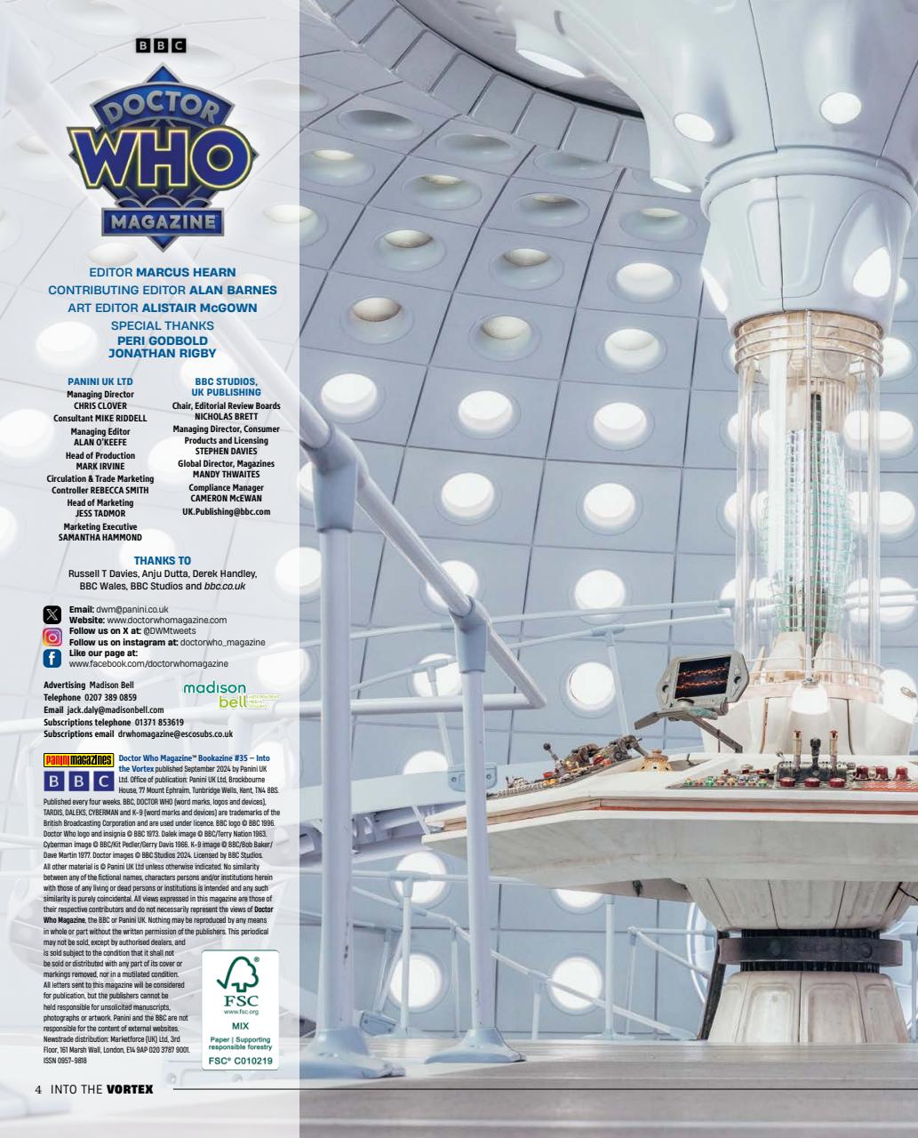 Doctor Who Magazine Preview Pages