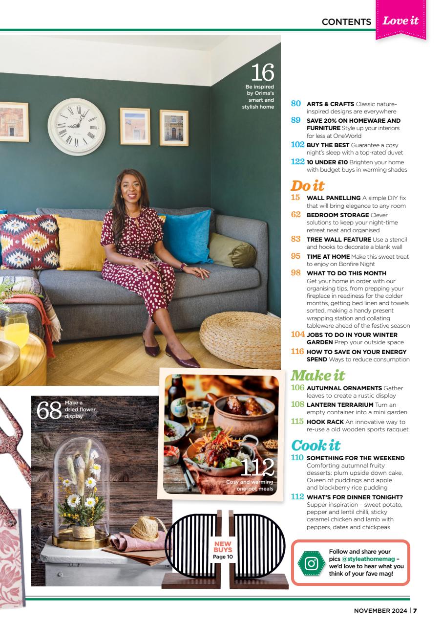 Style at Home Preview Pages