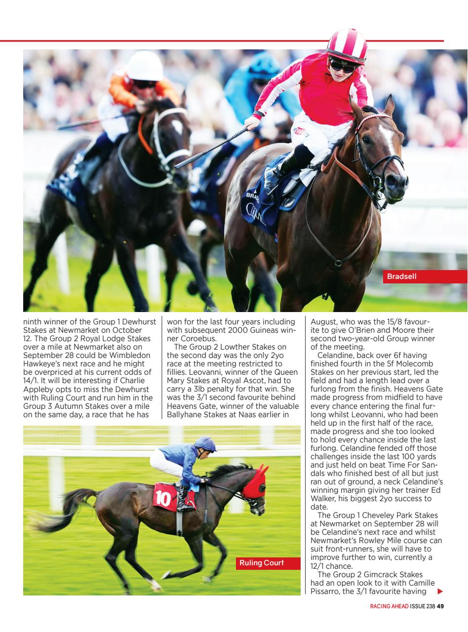 Racing Ahead Preview Pages