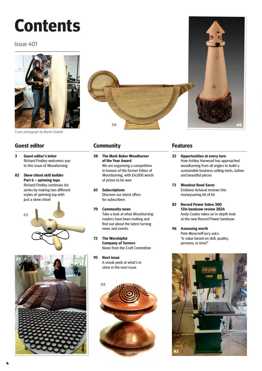 Woodturning Preview Pages