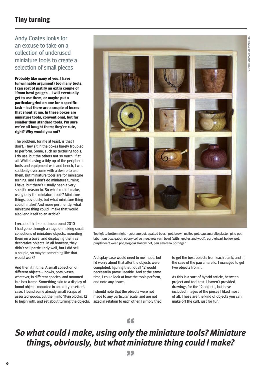 Woodturning Preview Pages