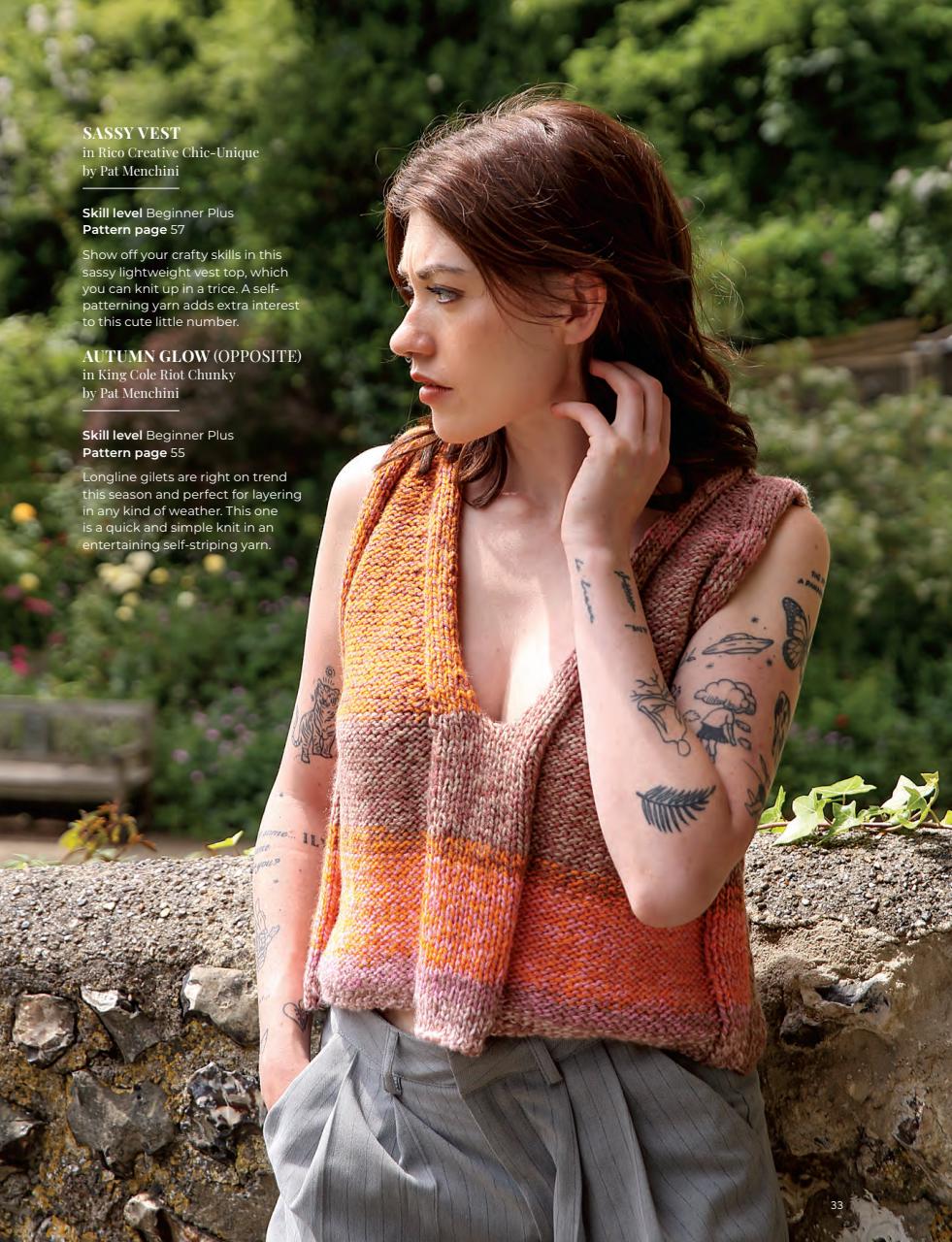 Knitting Preview Pages