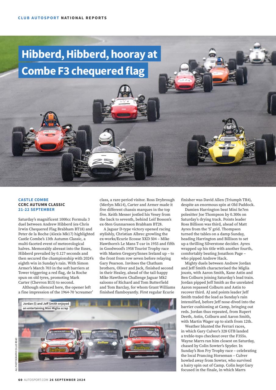 Autosport Preview Pages