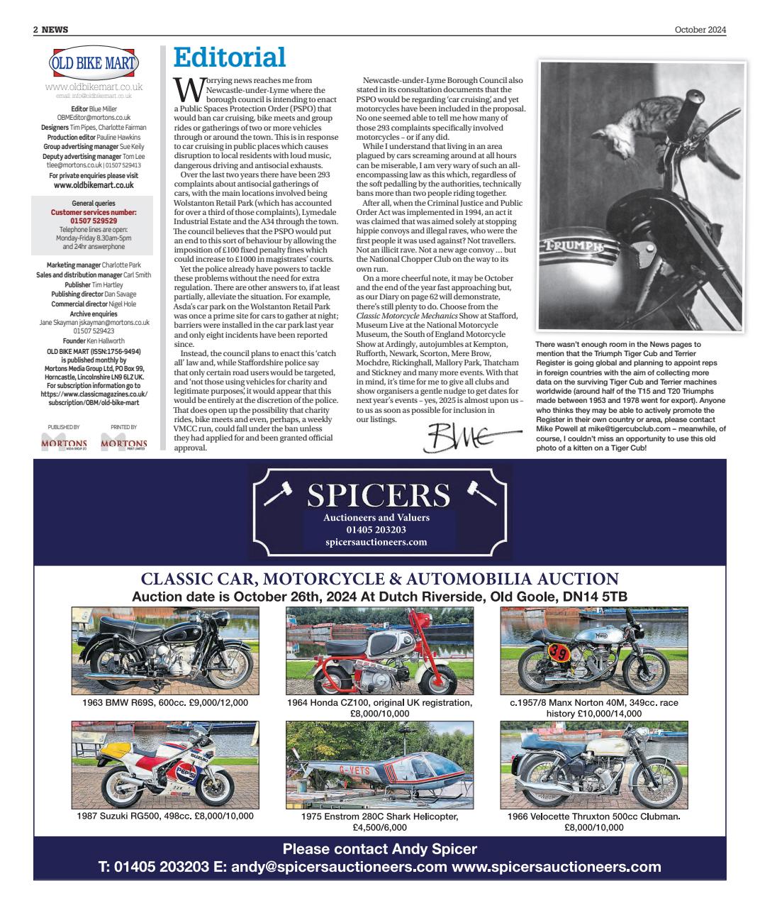 Old Bike Mart Preview Pages