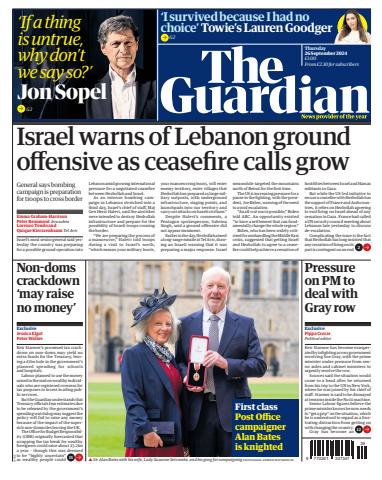 The Guardian Newspaper issue Thursday, September 26, 2024