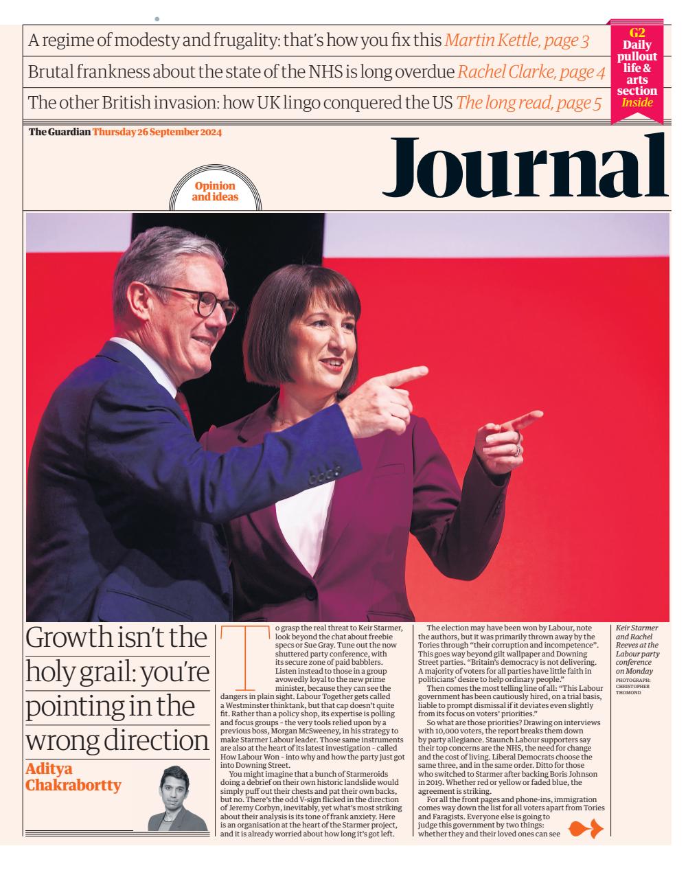 The Guardian Newspaper Preview Pages