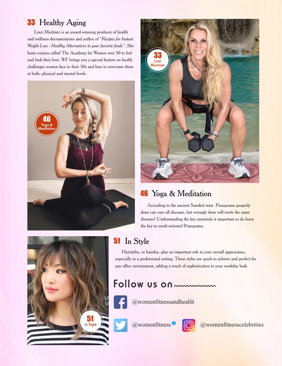 Women Fitness Preview Pages