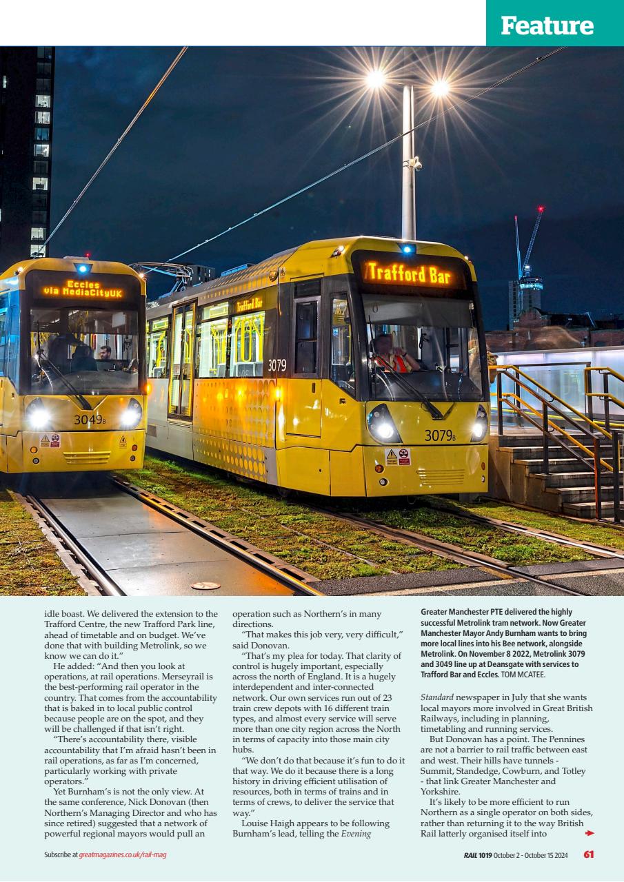 Rail Preview Pages
