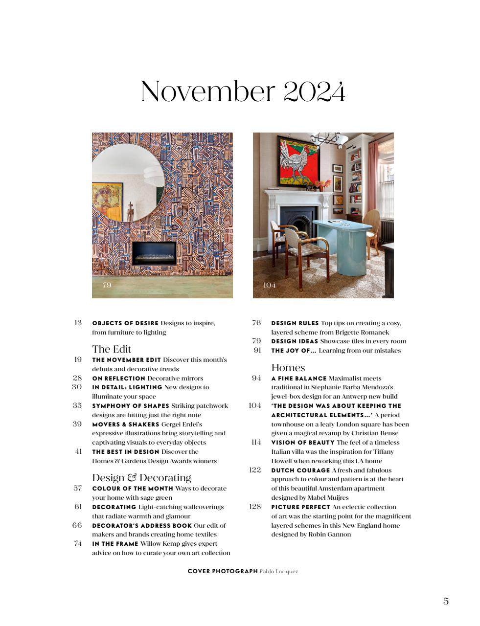 Homes & Gardens Preview Pages