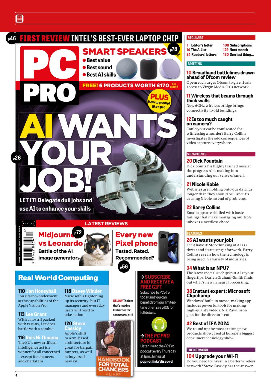 PC Pro Preview Pages