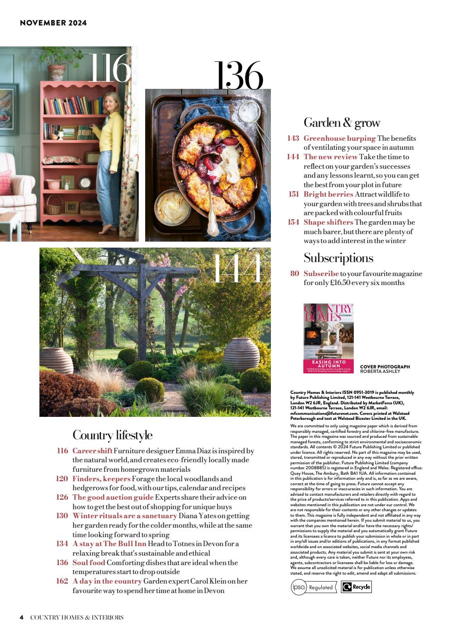 Country Homes & Interiors Preview Pages