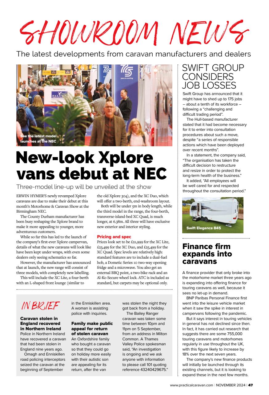 Practical Caravan Preview Pages