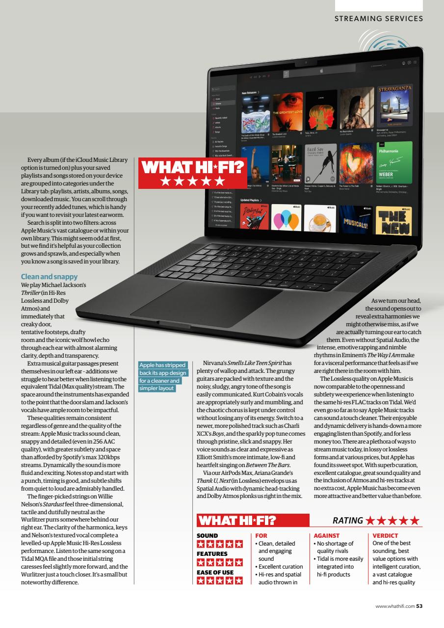 What HiFi Preview Pages