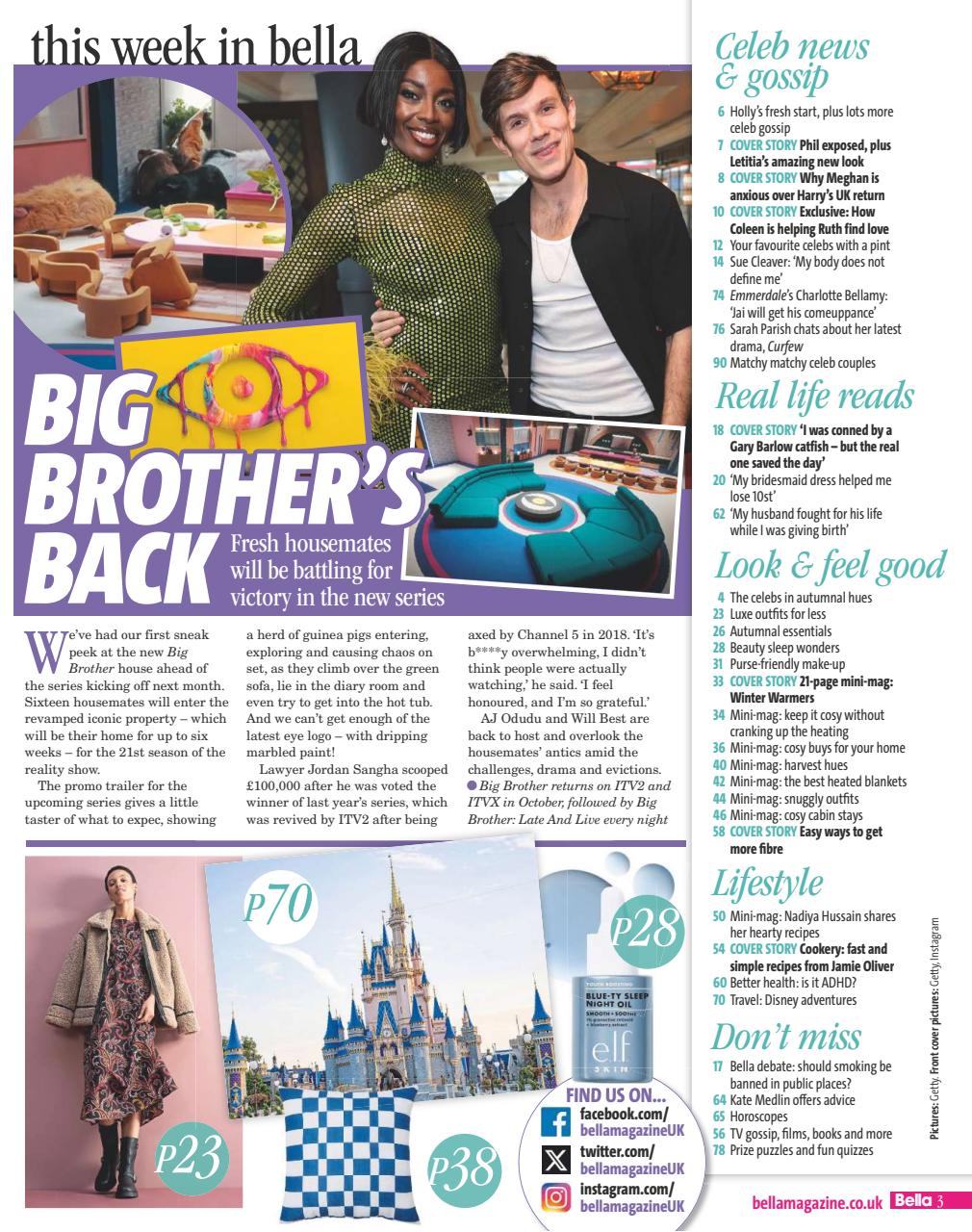 Bella Magazine Preview Pages