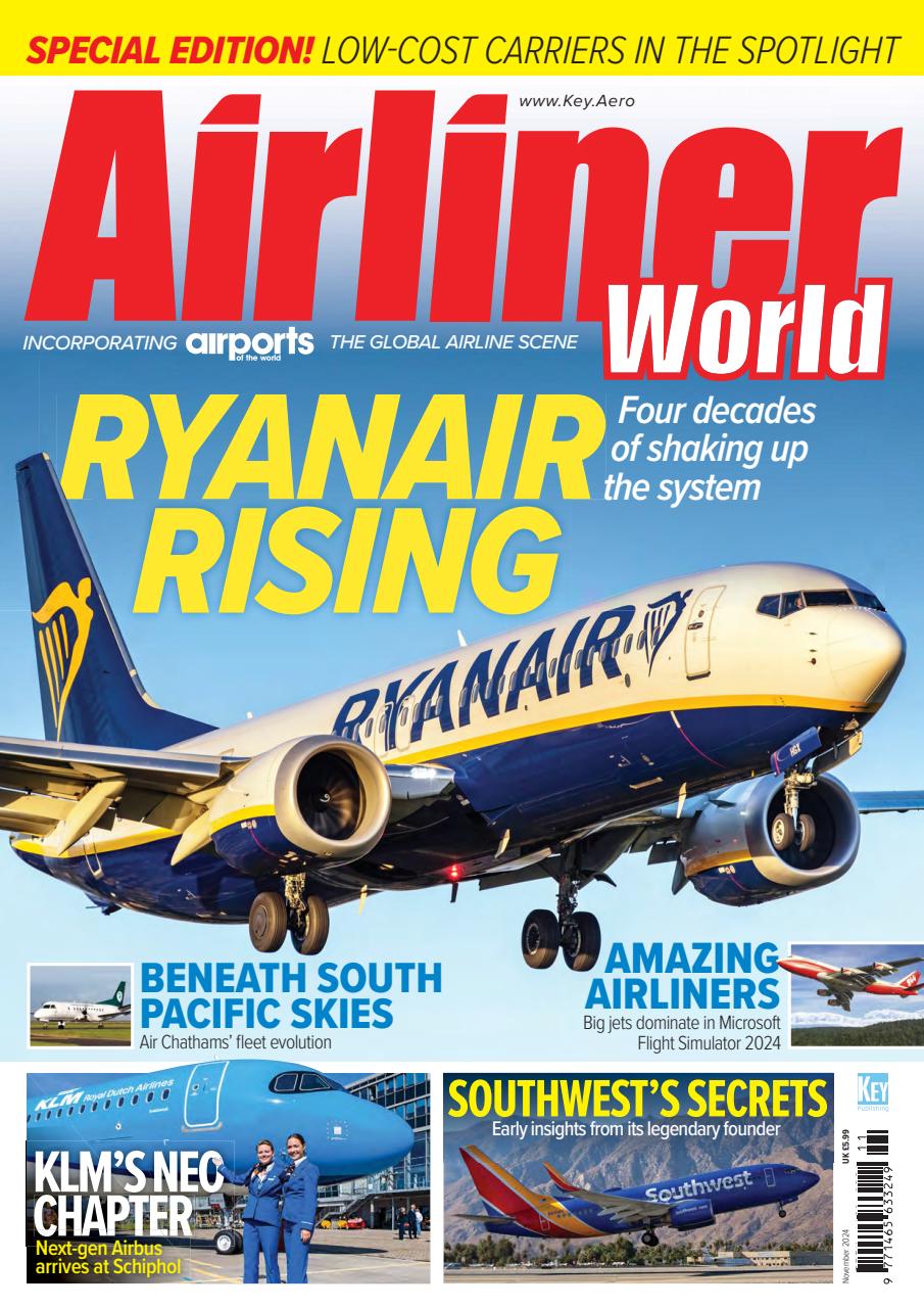 Airliner World Magazine - November 2024 Back Issue