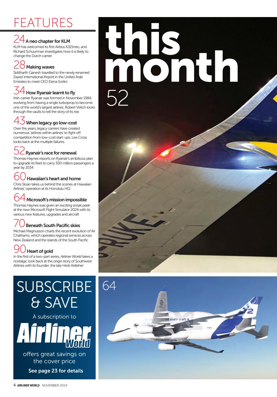 Airliner World Preview Pages