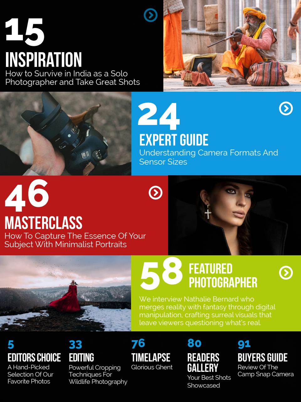 Photography Masterclass Magazine Preview Pages