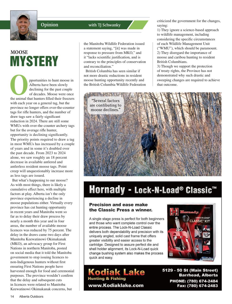 Alberta Outdoors Preview Pages