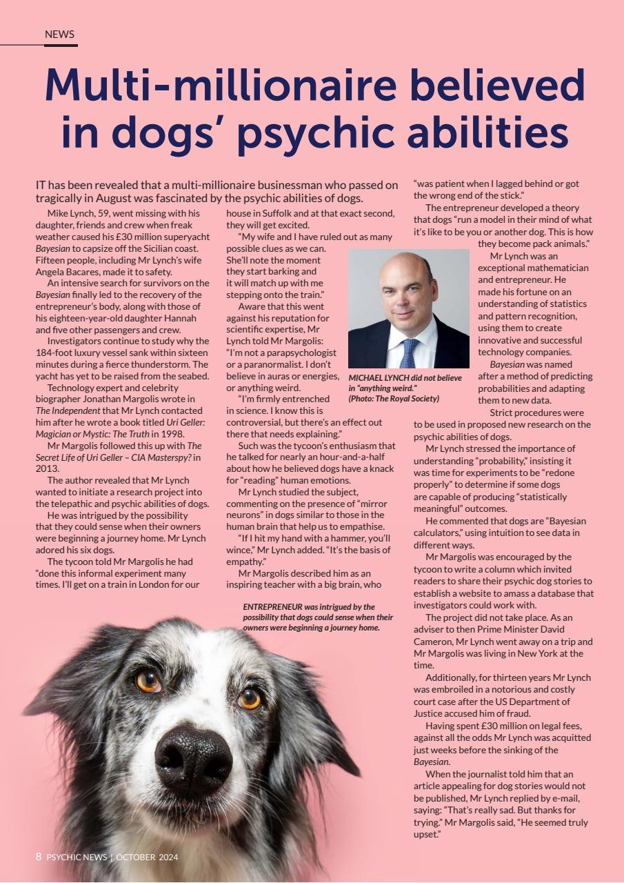 Psychic News Preview Pages