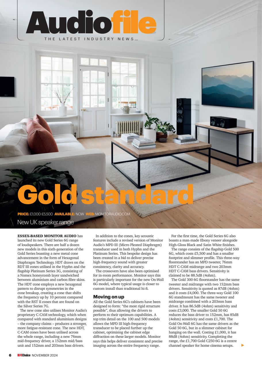 Hi-Fi Choice Preview Pages