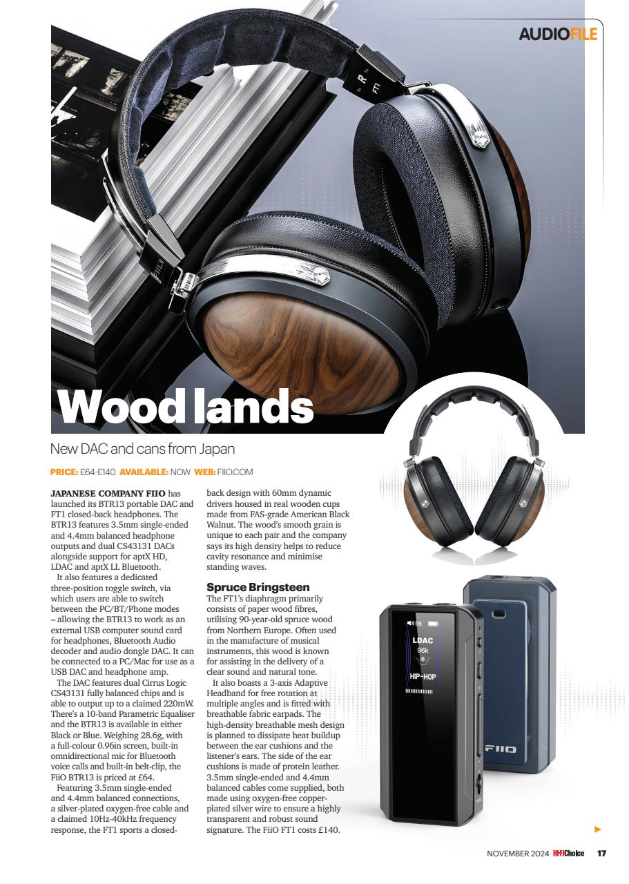 Hi-Fi Choice Preview Pages