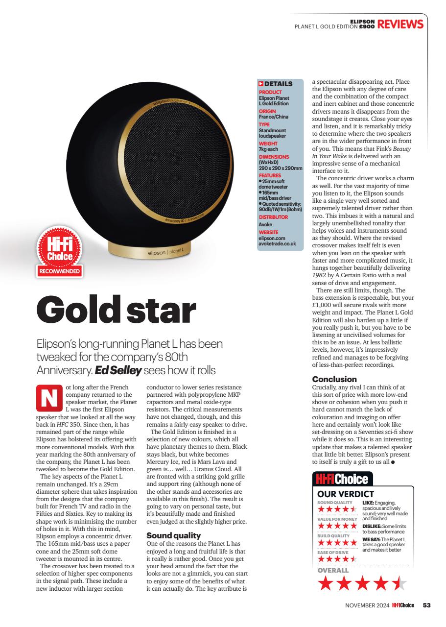 Hi-Fi Choice Preview Pages