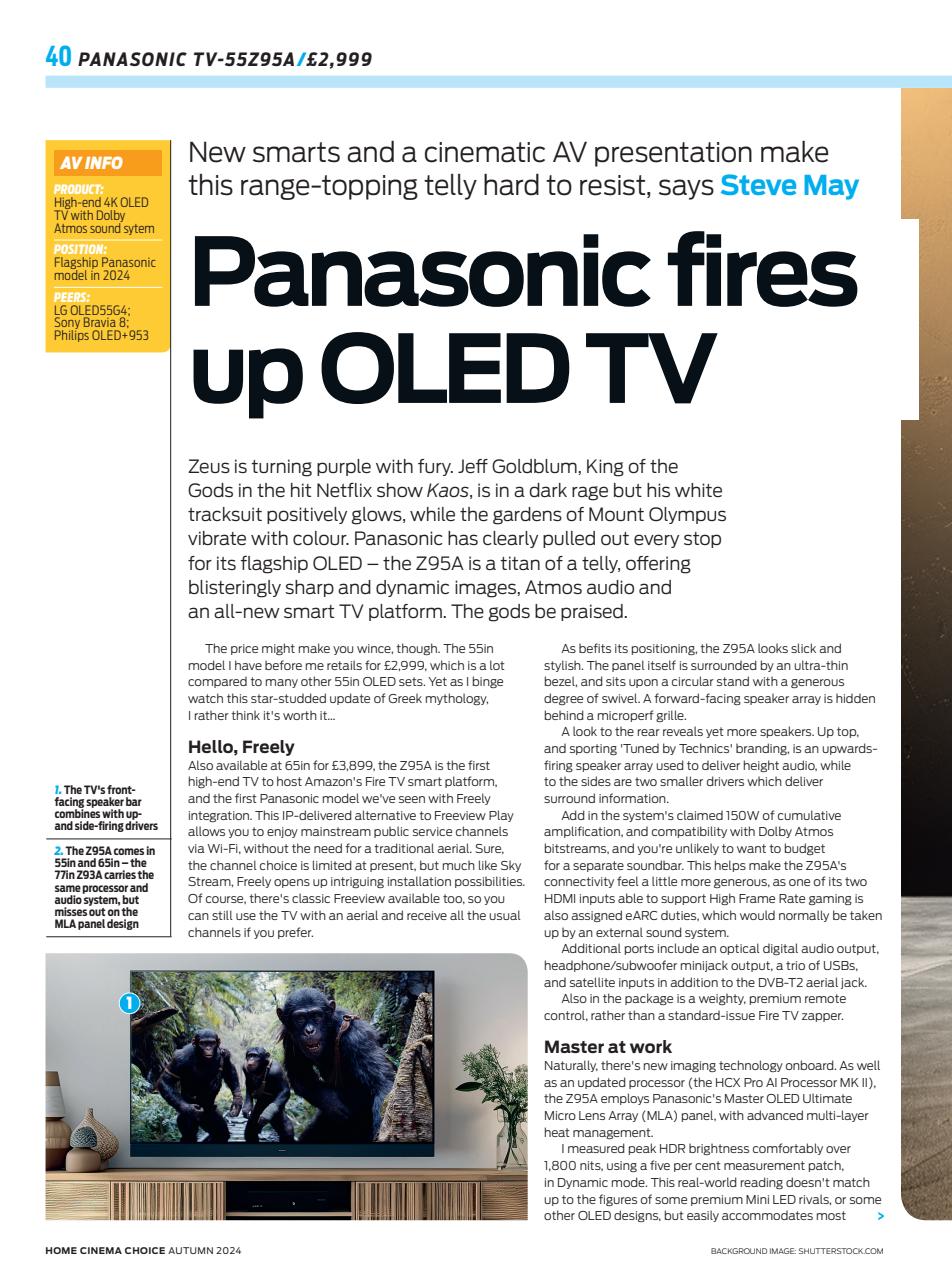 Home Cinema Choice Preview Pages