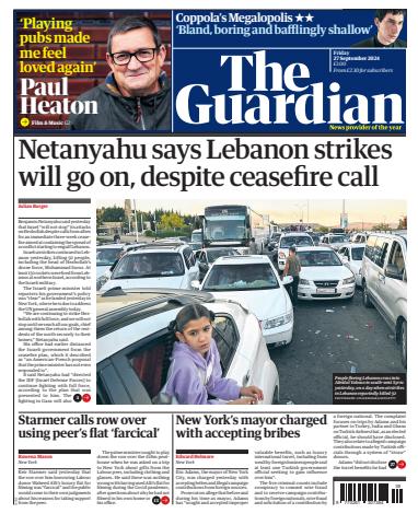 The Guardian Newspaper issue Friday, September 27, 2024