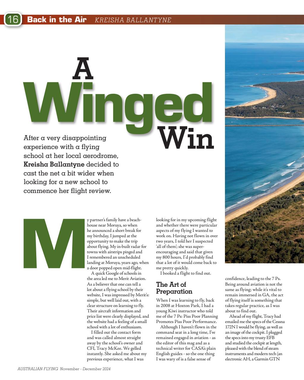 Australian Flying Preview Pages
