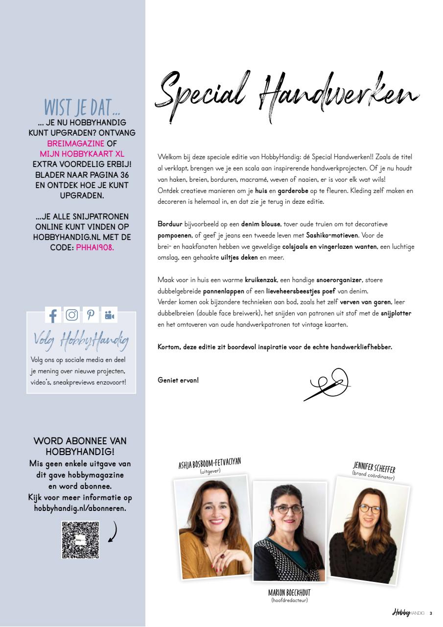 HobbyHandig Preview Pages