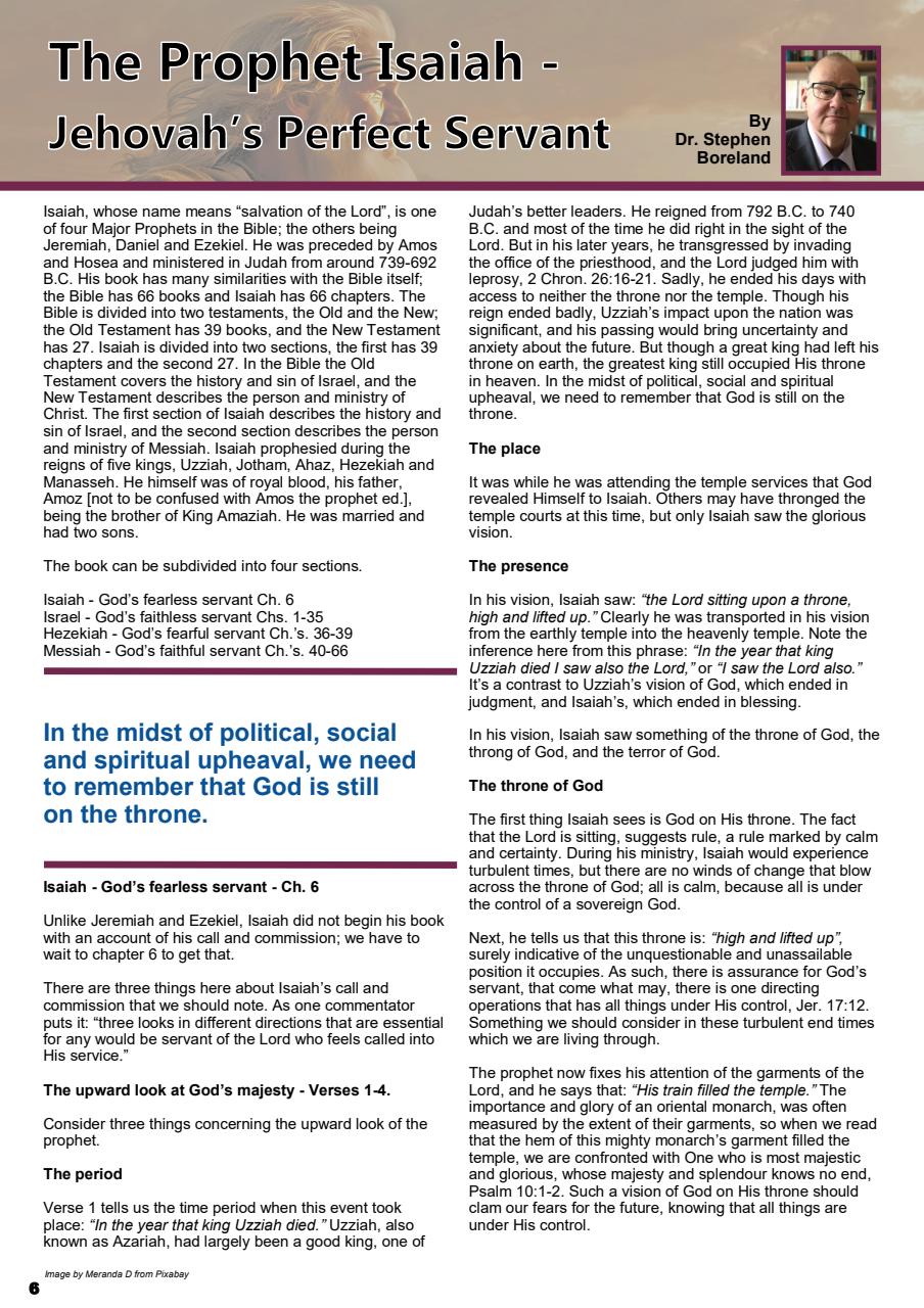 Prophetic Witness Preview Pages