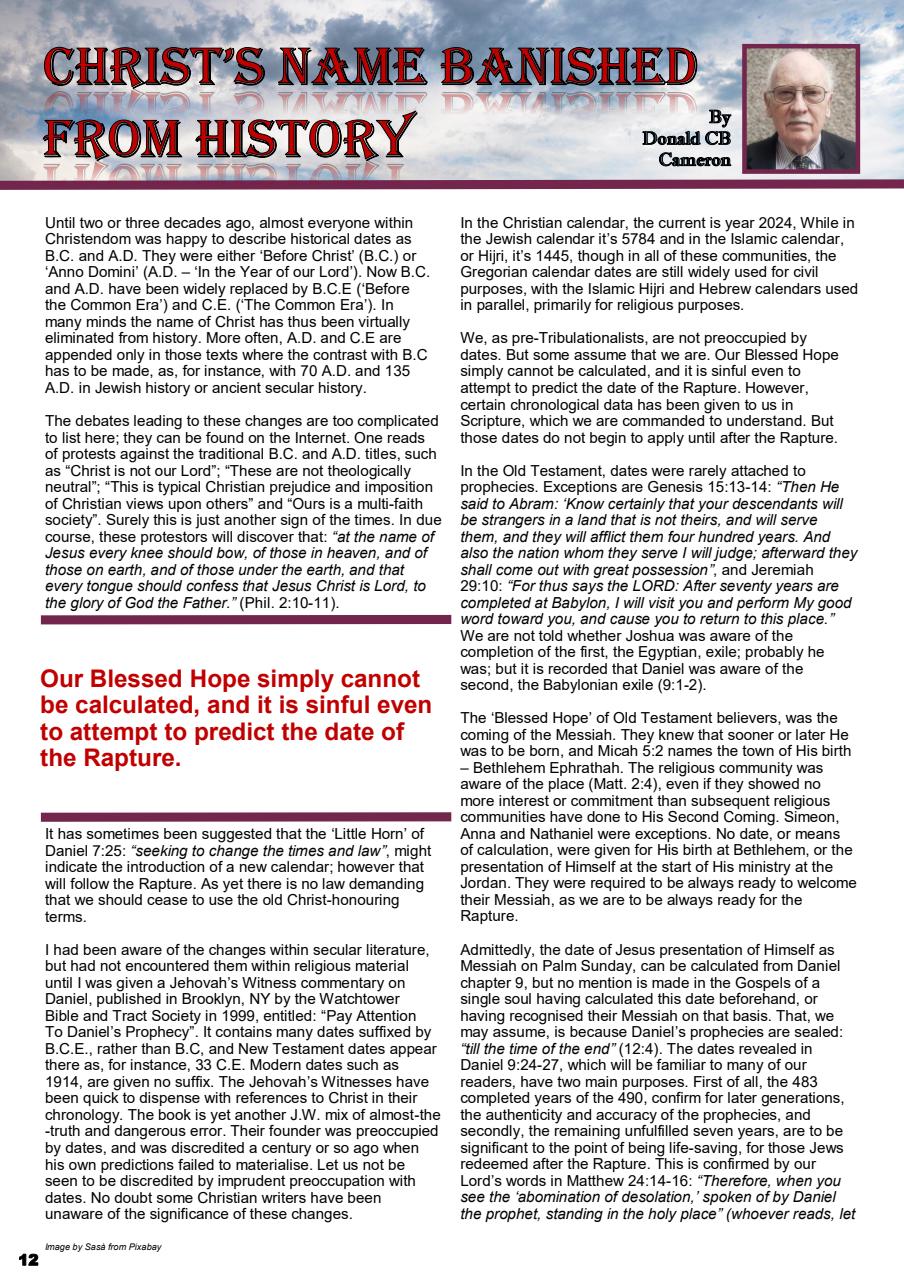 Prophetic Witness Preview Pages