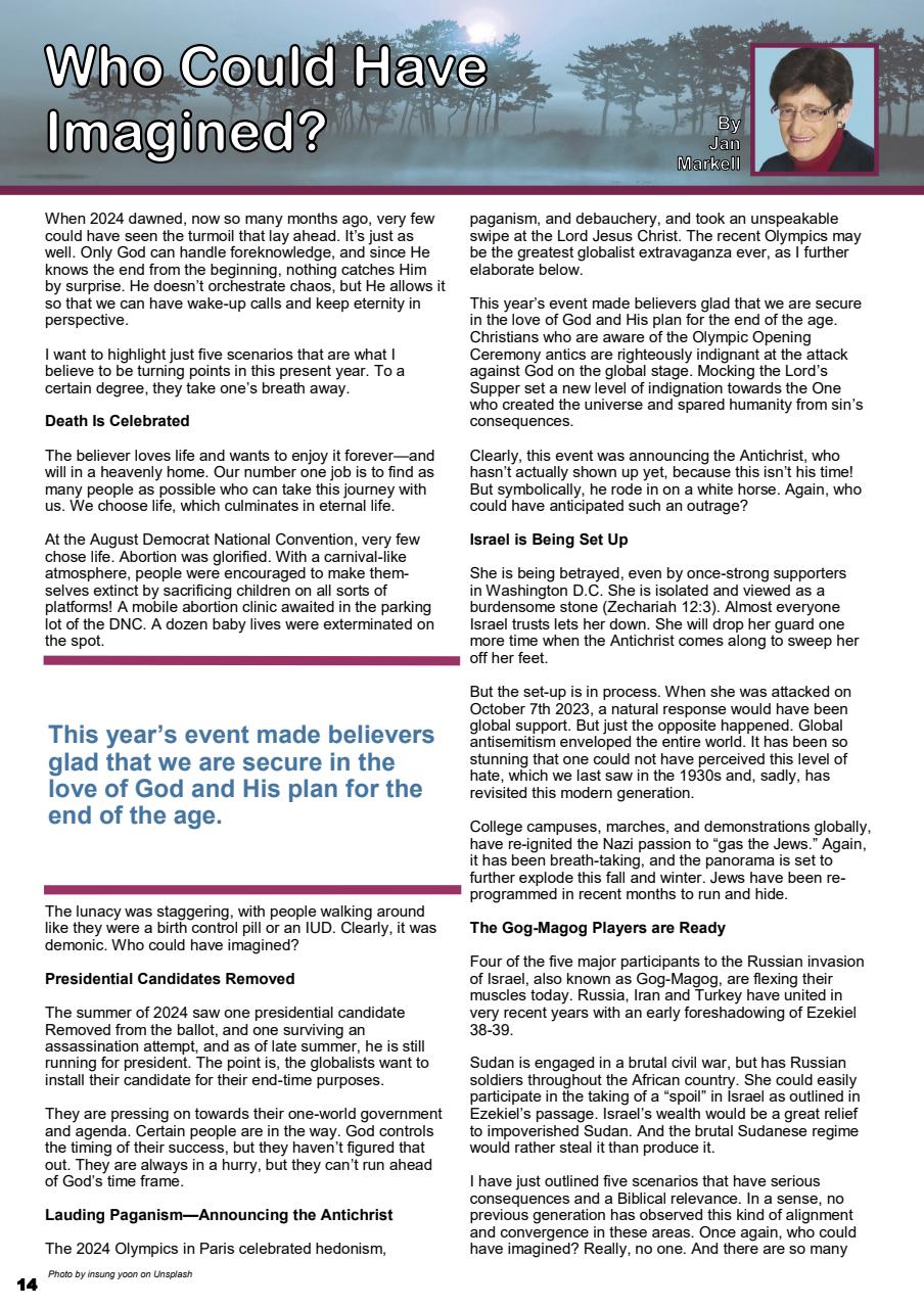 Prophetic Witness Preview Pages