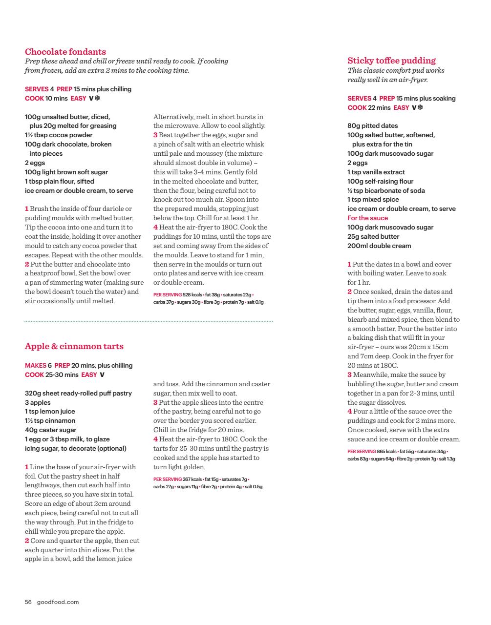 Good Food Magazine Preview Pages