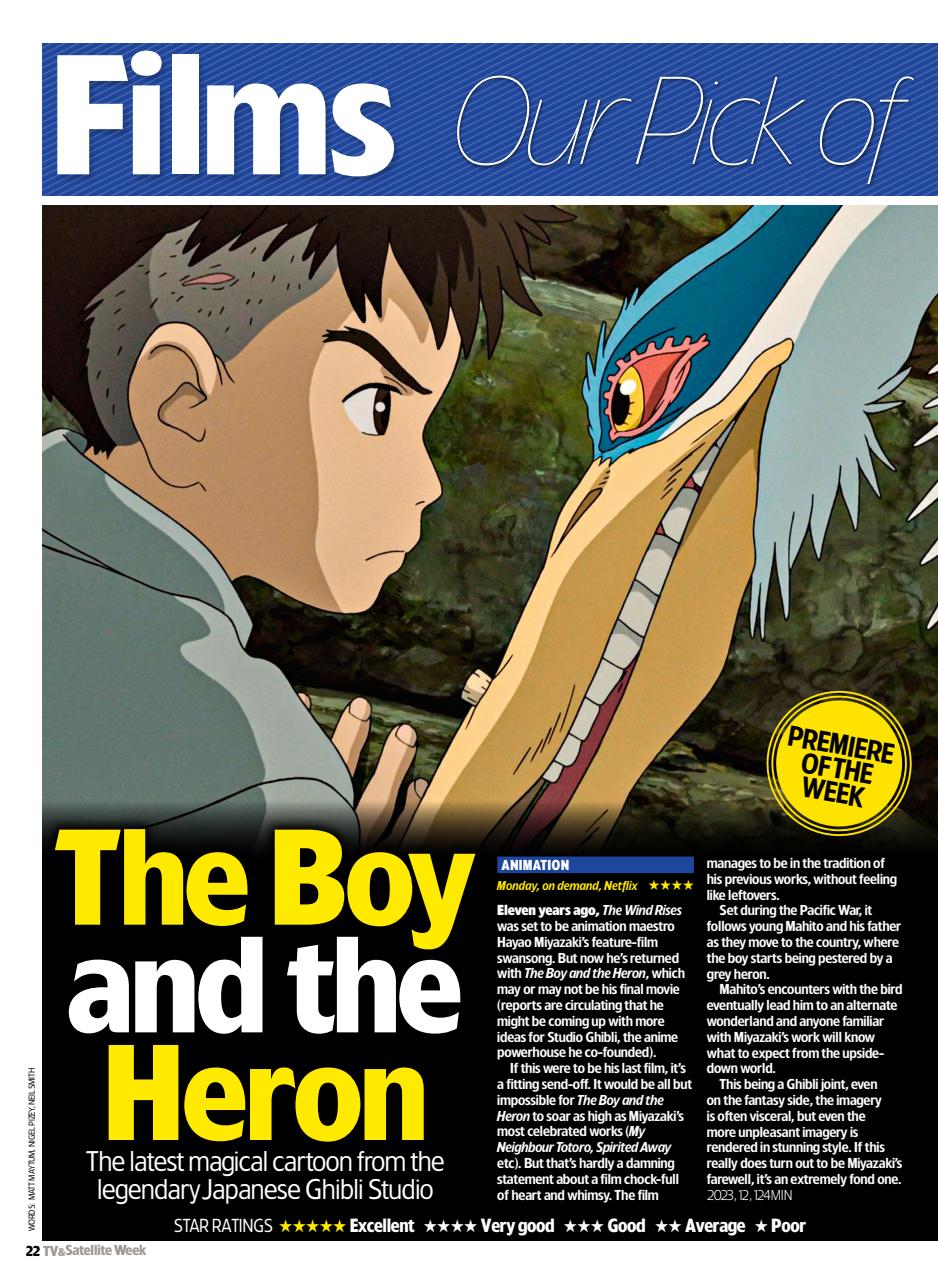 TV & Satellite Week Preview Pages