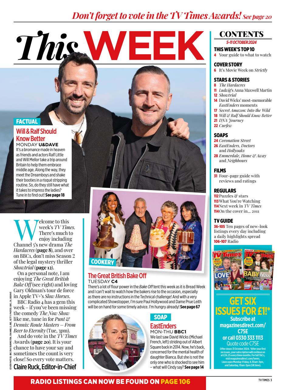 TV Times Preview Pages