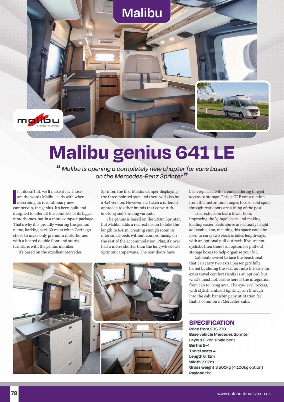 Buying Your Perfect Motorhome Preview Pages