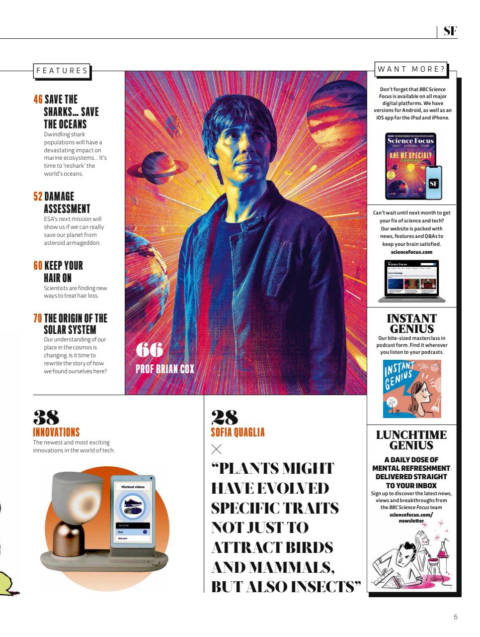 BBC Science Focus Magazine Preview Pages